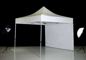 Tente pliante Alu 3 x 6 m